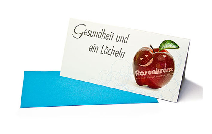 Glückwunschkarte